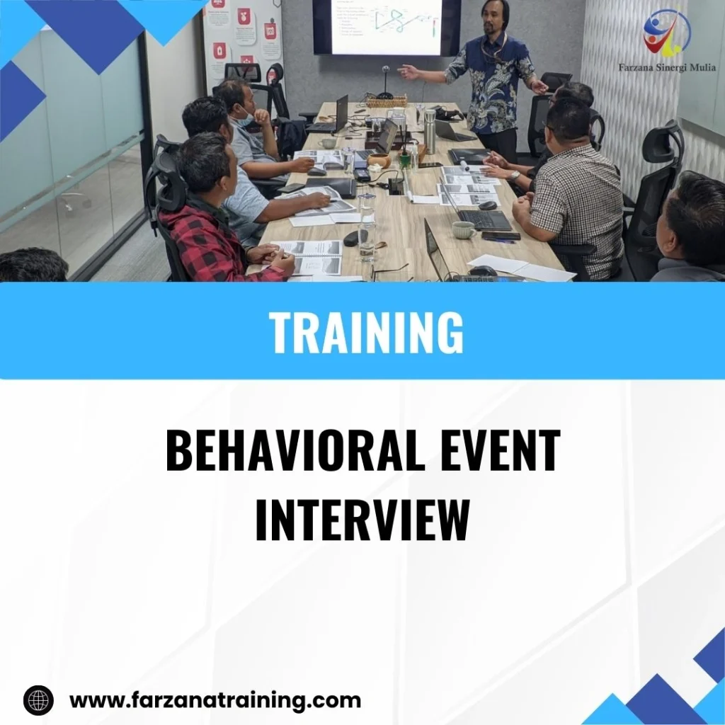 TRAINING BEHAVIORAL EVENT INTERVIEW