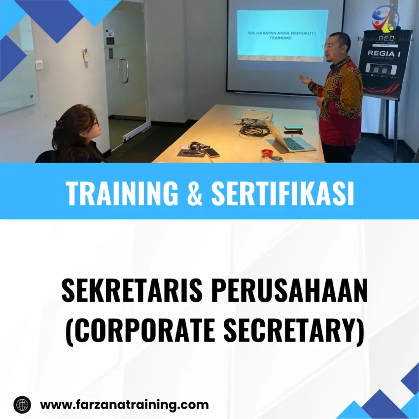 pelatihan corporate secretary