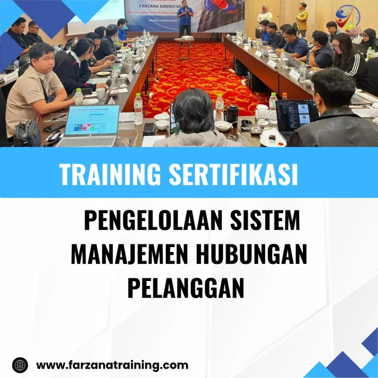 sertifikasi Manajemen Pelanggan
