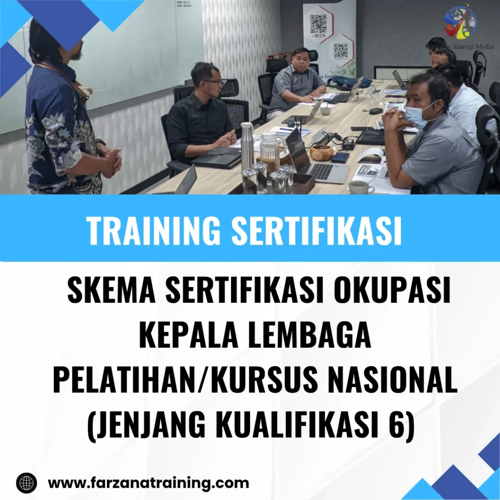 sertifikasi Manajemen Lembaga Pelatihan