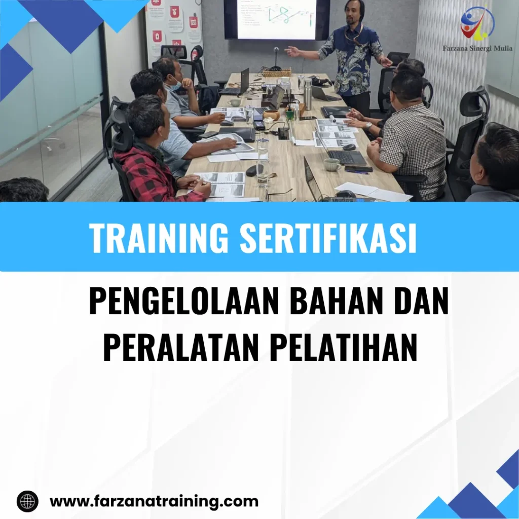 sertifikasi Bahan dan Peralatan Pelatihan