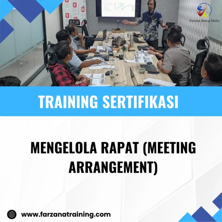 sertifikasi administrasi rapat